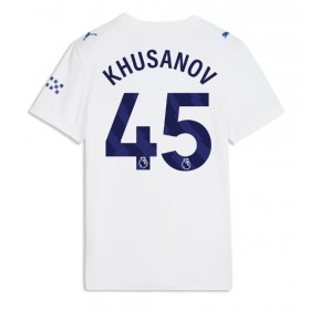 Manchester City Abdukodir Khusanov #45 Tredje skjorte til dame 2026-27 Kortermet